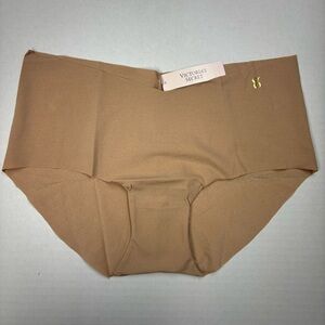 NWT Victoria’s Secret No-Show Hip Hugger/Hipster Panties Praline Size Medium